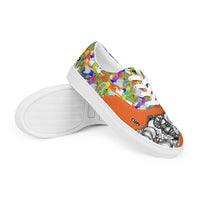 Women’s lace-up canvas shoes - Cupy