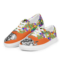 Women’s lace-up canvas shoes - Cupy
