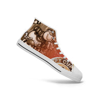 400. New High-top Canvas Shoes - Tongue Printable - Cupy