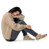Women’s lace-up canvas shoes - Cupy