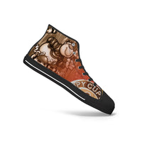 400. New High-top Canvas Shoes - Tongue Printable - Cupy