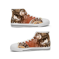 400. New High-top Canvas Shoes - Tongue Printable - Cupy