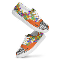 Women’s lace-up canvas shoes - Cupy