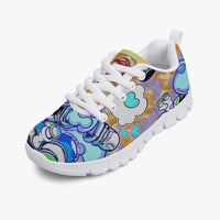 216. Kids' Lightweight Mesh Sneakers - White