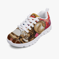 216. Kids' Lightweight Mesh Sneakers - White