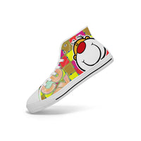 400. New High-top Canvas Shoes - Tongue Printable - Cupy