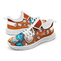 364.  Net Style Mesh Knit Sneakers
