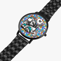 273. Instafamous Steel Strap Quartz watch