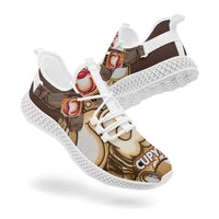 364.  Net Style Mesh Knit Sneakers