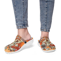 413. All Over Printed Clogs - Cupy