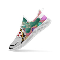 364.  Net Style Mesh Knit Sneakers