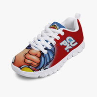 216. Kids' Lightweight Mesh Sneakers - White