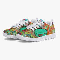 216. Kids' Lightweight Mesh Sneakers - White