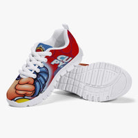 216. Kids' Lightweight Mesh Sneakers - White