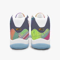 522. AJ11 CUPY Basketball Sneakers -Blue Sole - Cupy