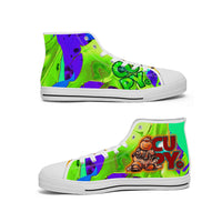 400. New High-top Canvas Shoes - Tongue Printable - Cupy