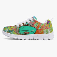 216. Kids' Lightweight Mesh Sneakers - White