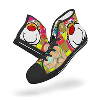 400. New High-top Canvas Shoes - Tongue Printable - Cupy
