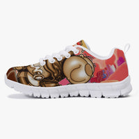 216. Kids' Lightweight Mesh Sneakers - White