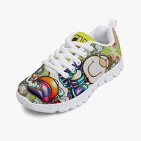 216. Kids' Lightweight Mesh Sneakers - White