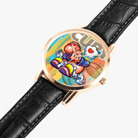 265. Instafamous Wide Type Quartz watch