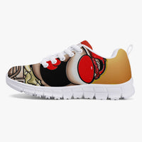 216. Kids' Lightweight Mesh Sneakers - White