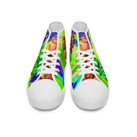 400. New High-top Canvas Shoes - Tongue Printable - Cupy