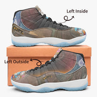 CUPY Basketball Sneakers -Blue Sole - Cupy