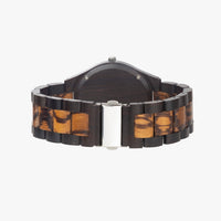 207. Indian Ebony Wooden Watch - Cupy