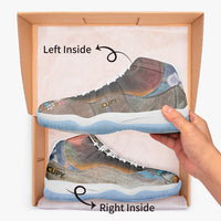 CUPY Basketball Sneakers -Blue Sole - Cupy