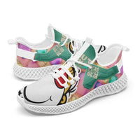 364.  Net Style Mesh Knit Sneakers