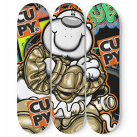 Cupy original design skateboard, wall art per 3 No.9