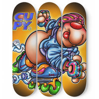 Cupy original design skateboards wall art per 3 No.10