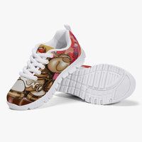 216. Kids' Lightweight Mesh Sneakers - White