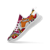 364.  Net Style Mesh Knit Sneakers