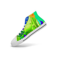 400. New High-top Canvas Shoes - Tongue Printable - Cupy