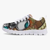 216. Kids' Lightweight Mesh Sneakers - White