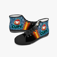 cupy 400. New High-top Canvas Shoes - Tongue Printable - Cupy