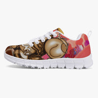 216. Kids' Lightweight Mesh Sneakers - White