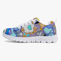 216. Kids' Lightweight Mesh Sneakers - White