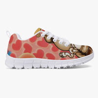 216. Kids' Lightweight Mesh Sneakers - White