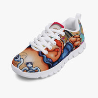 216. Kids' Lightweight Mesh Sneakers - White