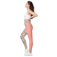 Cupy crossover leggings with pockets - Cupy