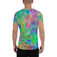 Cupy all-Over Print Men's Athletic T-shirt - Cupy