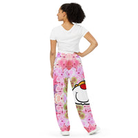 CUPY all-over print unisex wide-leg pants 1 - Cupy