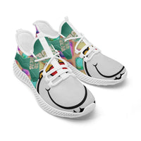 364.  Net Style Mesh Knit Sneakers