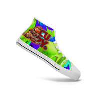 400. New High-top Canvas Shoes - Tongue Printable - Cupy