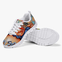 216. Kids' Lightweight Mesh Sneakers - White