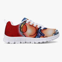 216. Kids' Lightweight Mesh Sneakers - White