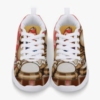 216. Kids' Lightweight Mesh Sneakers - White